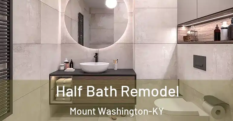 inner Bathroom imggen Half Bath Remodel Mount Washington-KY