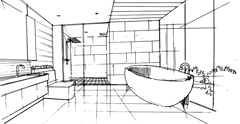 10x10 Bathroom Remodel Labor Cost in Walton
