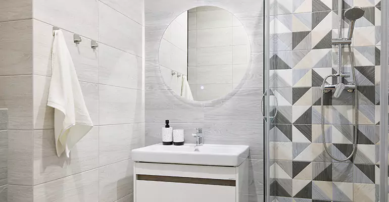 Small Master Bathroom Remodel in Walton