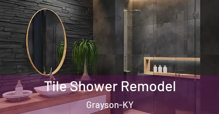 inner Bathroom imggen Tile Shower Remodel Grayson-KY